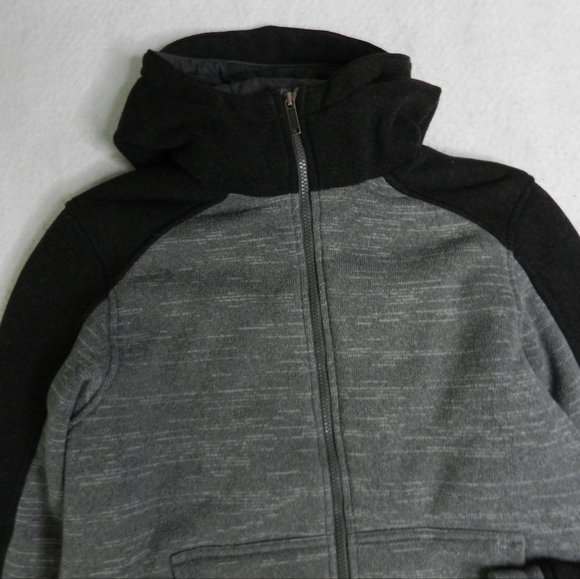 Patagonia Better Sweater Mens Size Medium Gray Insulated Hooded Full Zip LIned - Picture 2 of 11